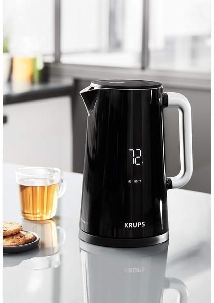 BW801810 Smart’n Light Dijital Su Isıtıcısı - 1.7l, 5 Isı Ayarı, LED Ekran, 1800W, Paslanmaz Çelik Iç Yüzey, Siyah indirimleri