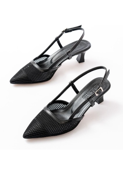 ST-002 Leopar Günlük 7 cm Topuklu Bayan Ayakkabı - Kopya modelleri