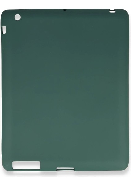 iPad 4 9.7 Kılıf Evo Tablet Silikon - YEŞIL-(5796) - MCT4375-3173