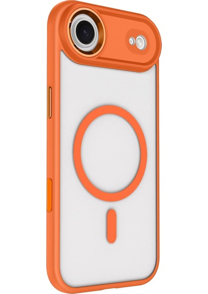 Apple iPhone 17 Air Terea Magsafe Kapak - TURUNCU-(5796) - MCT7429-3234 modelleri