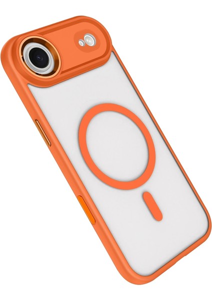 Apple iPhone 17 Air Terea Magsafe Kapak - TURUNCU-(5796) - MCT7429-3234 fırsatları