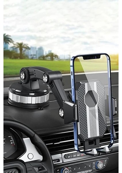 Vlike V13 Vantuzlu 360 Derece Ayarlanabilir Araç Tutucu - SIYAH-(5796) - MCT2975-3717 modelleri