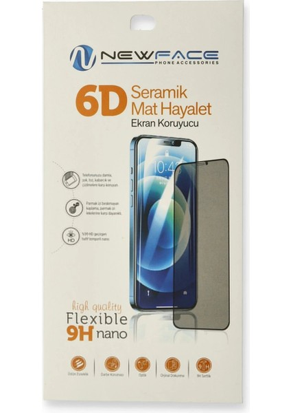 Xiaomi Redmi Note 8 6d Mat Seramik Hayalet Nano Ekran KORUYUCU-(5796) - BKS8059-9052
