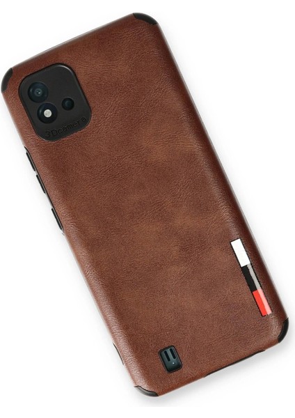Realme C11 2021 Kılıf Loop Deri Silikon - KAHVERENGI-(5796) - BKS3590-1141 modelleri