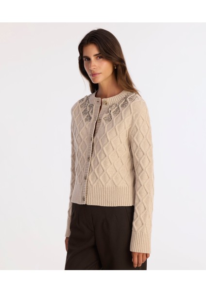 Regular Bisiklet Yaka Uzun Kol Hırka fiyatları