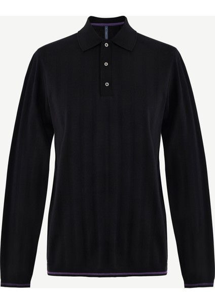 Regular Gömlek Yaka Uzun Kol Kazak