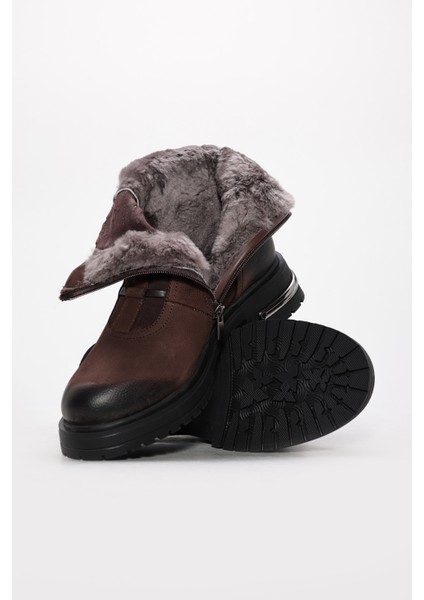 Hakiki Deri Kadın Klasik Bot 757KZA25758 fiyatları