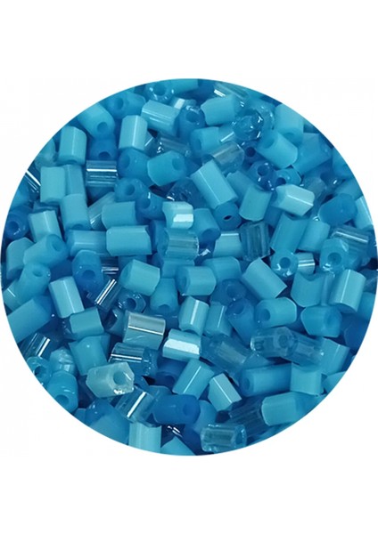 Kesme Cam Boncuk 2mm - 20 Gram - Mat Mavi -BNC338 fiyatları