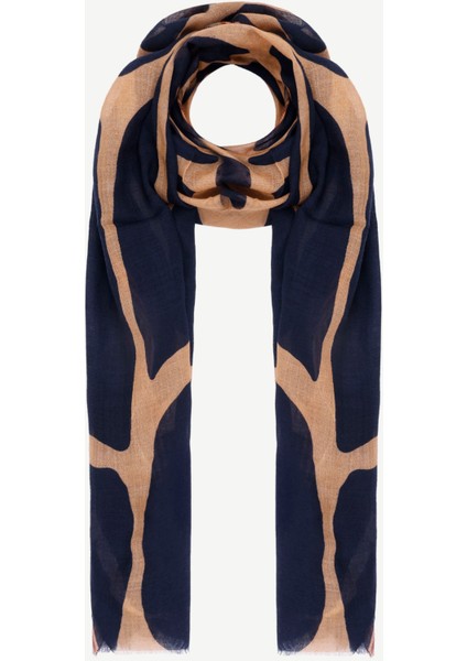 Geometrik Desenli Yün Şal