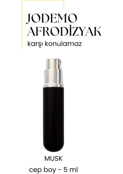 2 Adet Afrodizyak Etkili Erkek Parfüm Cep Boy Musk 5ml modelleri