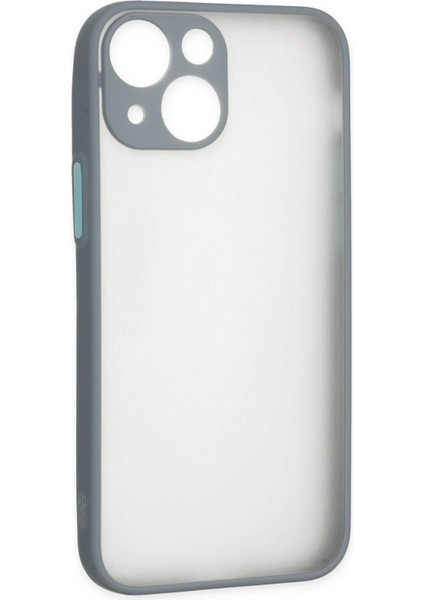 iPhone 15 Plus Kılıf Montreal Silikon Kapak - GRI-(5796) - BKS2949-9361 fiyatları