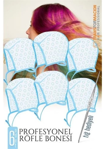 Röfle Bonesi ve Tığ Seti – Boya Tutmaz - Profesyonel 6 LI PAKET