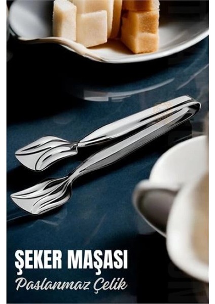 Şeker Maşası Paslanmaz Çelik
