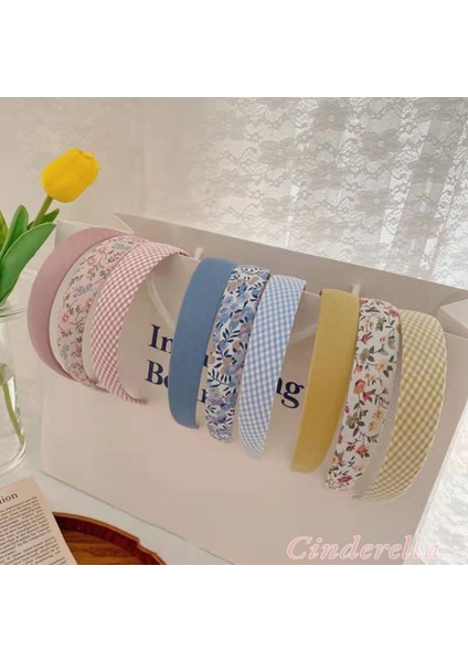 Kadın Hafif Esnek Taç Saç Bandı Mavi Model-13 fiyatları