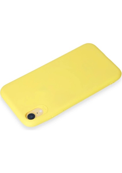 iPhone Xr Kılıf First Silikon - SARI-(5796) - BKS6968-9152 modelleri