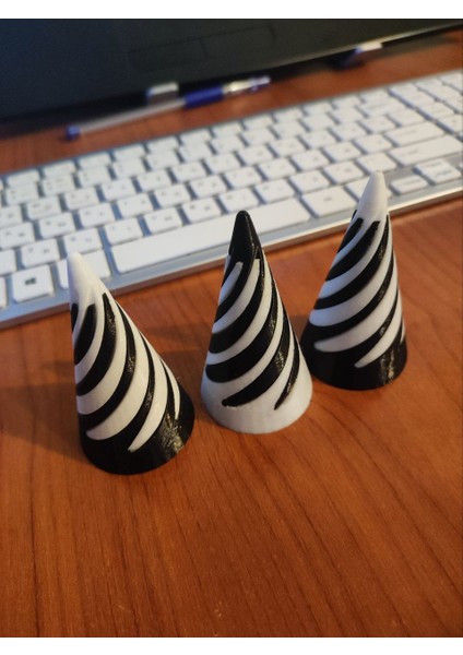 Spiral Konik Oyuncak Anistremi (Plastik Aparattır!!!) 3D