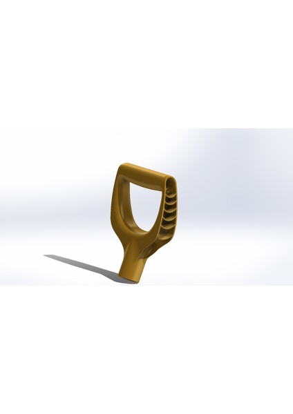 Kürek Için Bir Sap (Plastik Aparattır!!!) 3D