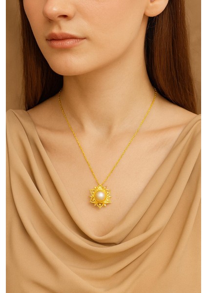 Güneş Detay Çelik Gold Kolye fiyatları