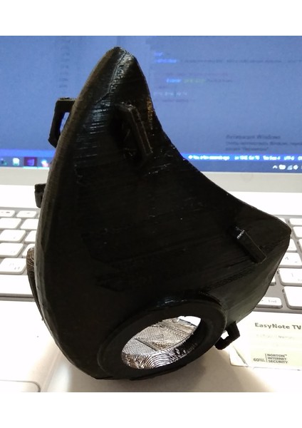 Filtreli Maske (Solunum Cihazı) (Plastik Aparattır!!!) 3D fiyatları