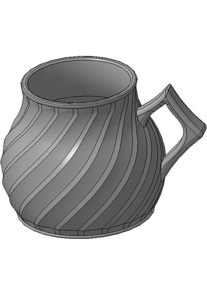 Bardak Kupa (Plastik Aparattır!!!) 3D