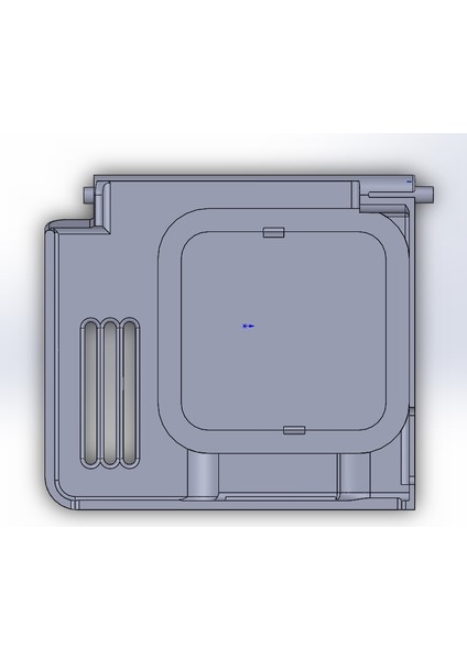Bulaşık Makinesi Dağıtıcı Kapağı Esf 6161 (Plastik Aparattır!!!) 3D