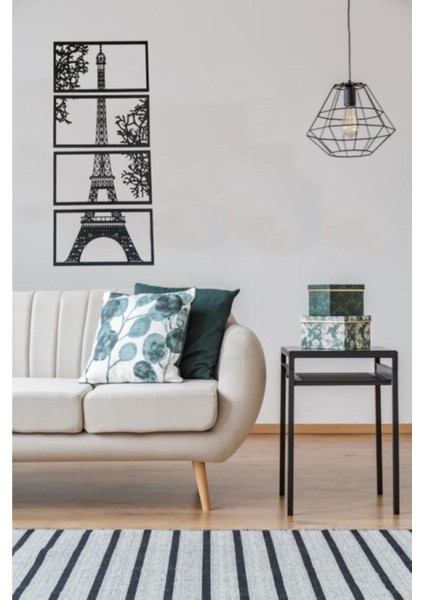 Avm Marketim Paris Eyfel Kulesi Tablosu Ahşap Dekoratif Duvar Tablosu indirimleri