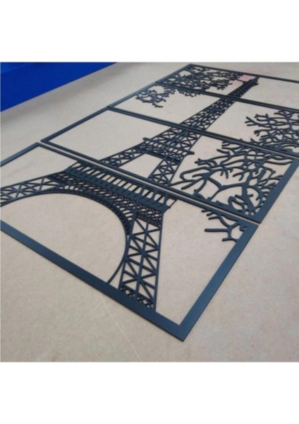 Avm Marketim Paris Eyfel Kulesi Tablosu Ahşap Dekoratif Duvar Tablosu