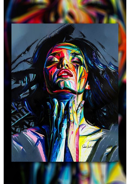 70 x 100 cm Woman & Art Kanvas Tablo fiyatları