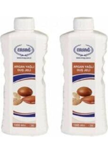 Argan Yağlı Duş Jeli 2 Adet 1000ml