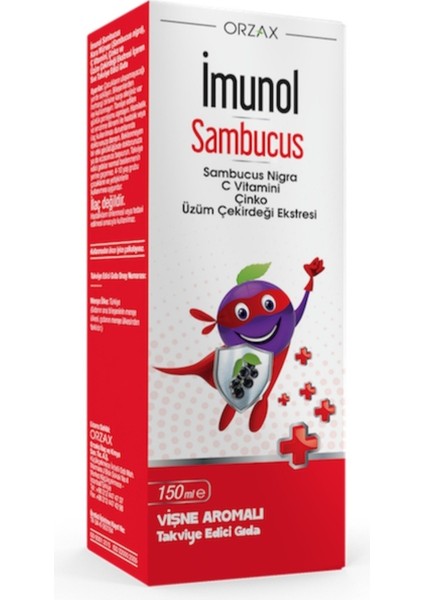 Ocean Multi Ballı Portakal Aromalı Balık Yağı & Imunol Sambucus Vişne Aromalı fırsatları