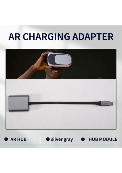 Ar Iletim Şarj Modülü Ar Cames Hub Şarj Adaptörü Thunderbird Hava, Rokid, Xreal Air Smart Glasses Için (Yurt Dışından) fırsatları