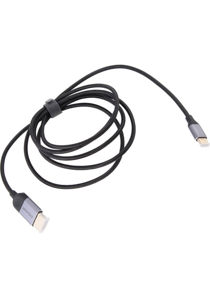 Qgeem Bağlantılar USB Tip C Ila HDMI Uyumlu Kablo Adaptörü 4K30Hz, Video ve Ses Şanzımanı Için Adaptör Kablosu B (Yurt Dışından) modelleri