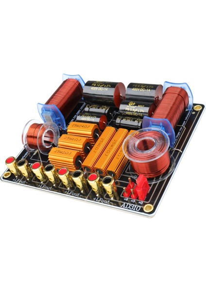 Üç Yollu 450W Profesyonel Hoparlör Yüksek Güçlü Splitter 750Hz/5000Hz Sahne Ev Sineması 3 Birim Ses Crossover Filtresi (Yurt Dışından)