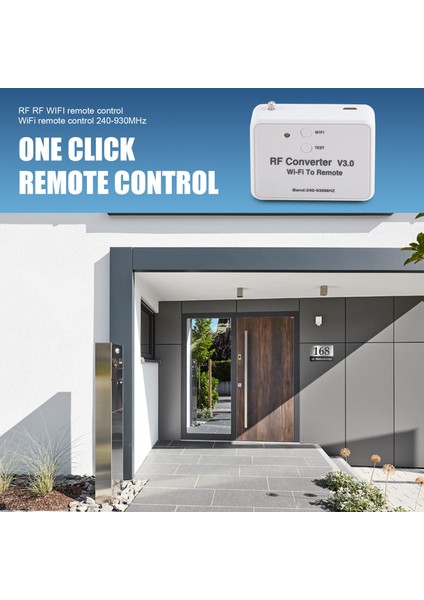 Wifi Uzaktan Kumanda Dönüştürücü Rf Radyo Frekansı Wifi Uzaktan Kumanda Akıllı Ev Garaj Kapısı Için 240-930MHZ (Yurt Dışından) indirimleri