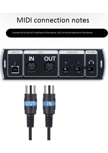 Doremidi Mtu-11 Mıdı-Usb C Tip C Kablosu USB Mıdı Dönüştürücü MacBook Android Için Gösterge Işığı (Yurt Dışından) modelleri