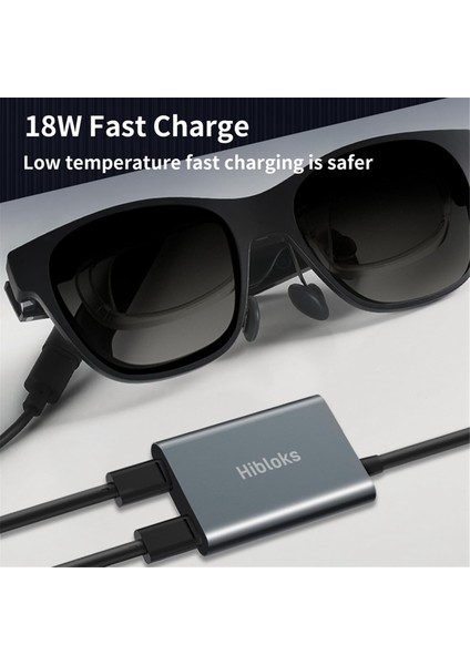 Hibloks Ar Şarj Şanzıman Modülü Xreal Nreal Air Rokid Gözlükleri Thunderbird Air 1s Aksesuarları (Yurt Dışından) modelleri