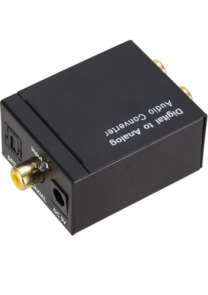 Dijital Ses Kodlayıcı 3.5mm Jack Koaksiyel Optik Fiber Dijitalden Analog Ses Dönüştürücüsü Spdıf Dijital Ses Amplifikatörü (Yurt Dışından) indirimleri