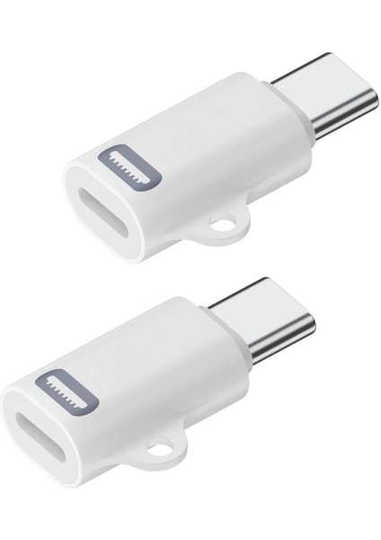 2pcs Şarj Adaptörü, Apple Arayüzü Için USB C Için iPhone 15/15 Plus/15 Pro/15 Pro Max/ipad Pro (Yurt Dışından)