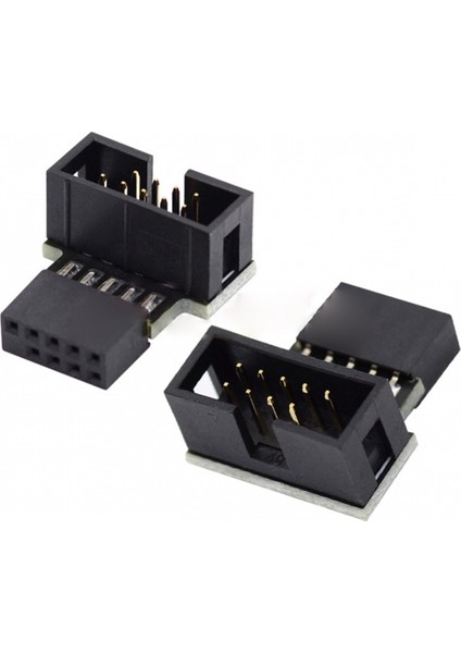 1set Aşağı ve Yukarı Açılı 90 Derecelik Erkek - Dişi USB 2.0 10PIN 9pin Anakart Uzatma Adaptörü Için Başlık (Yurt Dışından) fiyatları