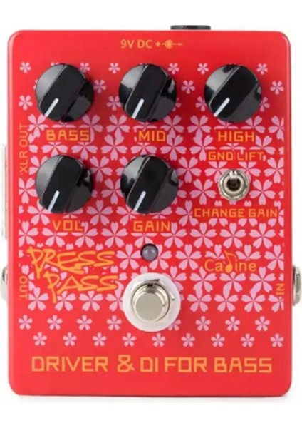 Caline Cp-59 Bas Sürücü + Di Efektler Pedal Bas Amplifikatörü Dı Klasik Tüp Elektrik Bas Parçalar ve Aksesuarlar (Yurt Dışından)