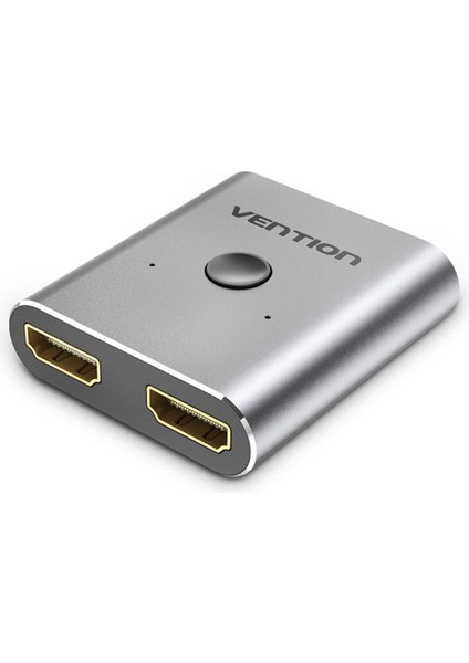 Vention HDMI Uyumlu Bir Ila Iki 2.0 Anahtar Ikiye Iki Arada Set Üstü Kutu 4K 60Hz Tv Bilgisayar Hd Kablo, Gümüş Grey (Yurt Dışından) fırsatları