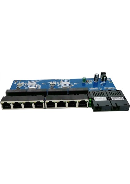 3 Pcs 10/100/1000M Gigabit Ethernet Anahtarı Fiber Optik Ortam Dönüştürücüsü Pcba 8 RJ45 Utp ve 2 Sc Fiber Port Kartı Pcb (Yurt Dışından) fırsatları