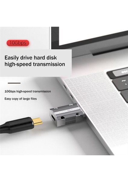 Type-C-Usb Adaptör 120W Hızlı Şarj Dönüştürücü 10GBPS Hızlı Veri Aktarım Defter Şarj Dönüşüm Kafası (Yurt Dışından) fiyatları