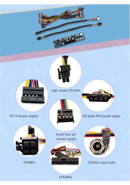 Dc 12V 300W Dc Atx Pıce Psu Pıco Atx Switch Madencilik Psu 24PIN Mını Atx Pc Güç Kaynağı Bilgisayar 300W Güç Modülü (Yurt Dışından) indirimleri