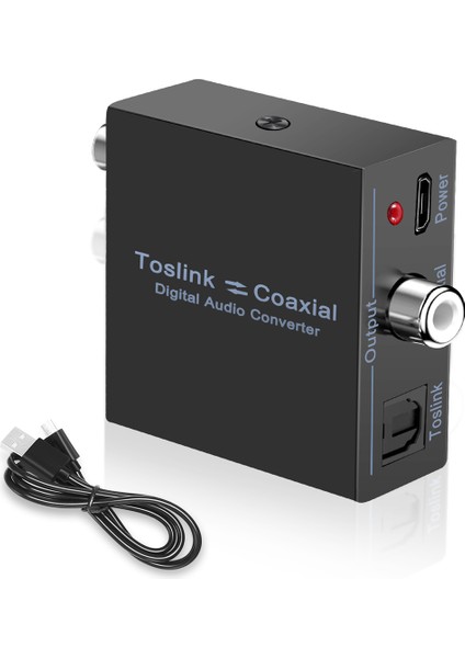 Dijital Ses Dönüştürücü Iki Yönlü Rca Dijital Koaksiyel-Optik Toslink Dönüştürücü Optik Spdıf Toslink Ila Koaksiyel (Yurt Dışından) modelleri