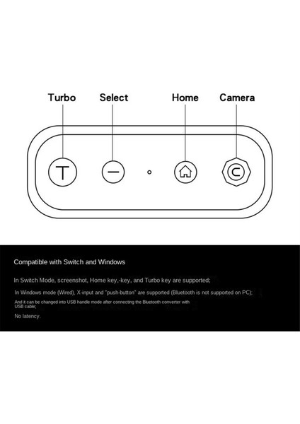 Wii Classic Için Game Cube/classic Edition Için Nintendo Switch Için USB Kablolu Kablosuz Bluetooth Adaptör Dönüştürücü (Yurt Dışından) fiyatları