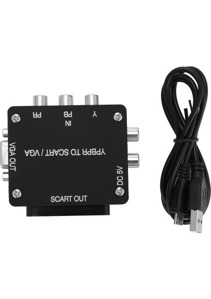 Yuv - Rgbs Ypbpr&#39;ye Ypbpr&#39;yi VGA Bileşen Transkod Converter Oyun Konsoluna Skart&#39;a, Rgbs&#39;ye Renk Farkı Bileşeni (Yurt Dışından) fiyatları
