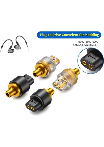 Qdc Mmcx Adaptörü Mmcx Ila Qdc Adaptör Dişi Ila IE600 IE900 Akg N5005 N30 N40 A Için (Yurt Dışından) modelleri