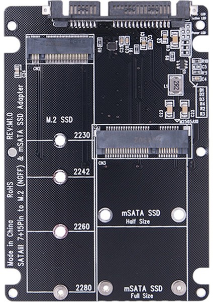 2 Inç 1 M.2 Ngff SSD - Sata 3.0 Adaptör Dönüştürücü Kılıf Muhafazası 6gbps SSD Vaka Desteği 2230 2242 2260 2280 SSD (Yurt Dışından) indirimleri