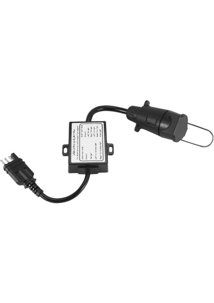 Römork Işık Bizi Avrupa&#39;ya Dönüştürücü 4 Yolu Düz Soket (Amerikan Araç) - 7 Yollu Yuvarlak Soket (Avrupa Fragmanı) (Yurt Dışından) modelleri